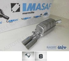 IMASAF Auspuff Endtopf+Zubehör für Opel Calibra A 2.0 i Turbo 4x4 150KW BJ 92-97