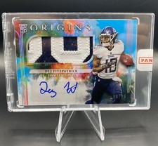 DEZ FITZPATRICK. WR, Tennessee Titans - 2021 Panini Origins RPA 06/25