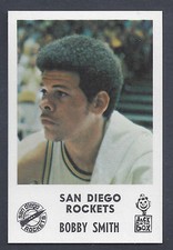 1968 Jack in the Box Bobby Smith Basketball San Diego Rockets MT