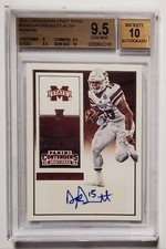 2016 Contenders DAK PRESCOTT Draft  Picks 125B BGS 9.5 10 Auto Autograph Running