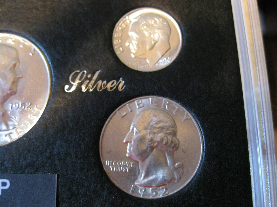 1952 P US Mint Set Silver Brilliant Uncirculated!  - Image 4 of 4