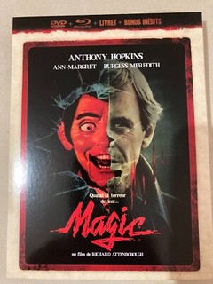 MAGIC Blu ray Anthony Hopkins DIGIPACK COLLECTOR NEUF PARFAIT ÉTAT (Rimini)