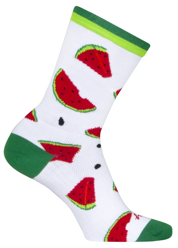 Socks - SockGuy - Crafty Red S/M 6" Crew Cycling/Running NEW - Image 3 of 4