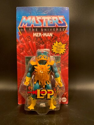 Masters Of The Universe Lords of Power Mer-Man Origins Figur EU GYY23 Mattel