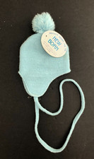 NWT Specialty Designs Vintage Blue Baby Boys Knit Hat Size Newborn