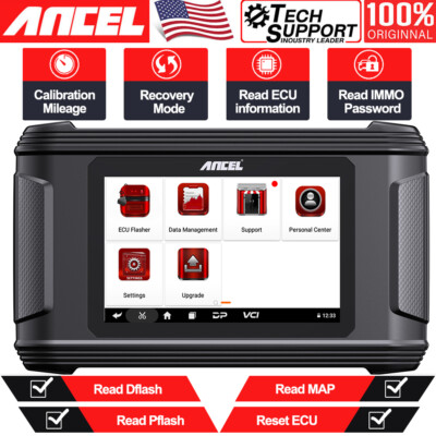 ANCEL EC500 Automotive Car ECM ECU Flashing Cloning Initialization Scanner Tool