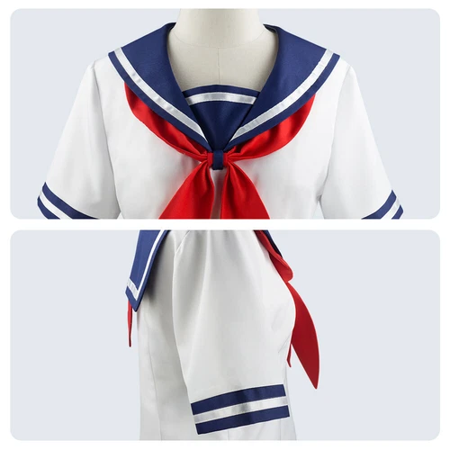 Yandere Simulator Ayano Aishi Yandere-chan School Uniform Cosplay Costume JK - Picture 6 of 6