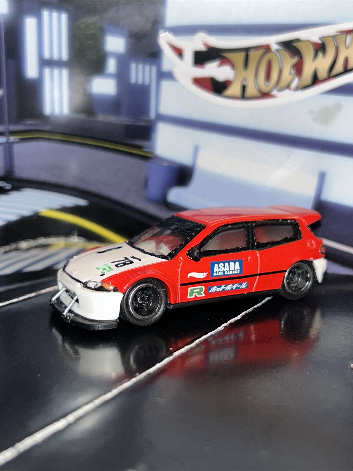 Hot Wheels Honda Civic Custom 2022/custom Wheels-image