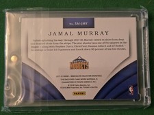 Jamal Murray Denver Nuggets Basketball Sports Trading Cards Jamal Murray Denver Nuggets Basketball Sports Trading Cards