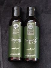 Sliquid Balance Botanically Infused Sensual Massage Oil "Tranquility" NEW
