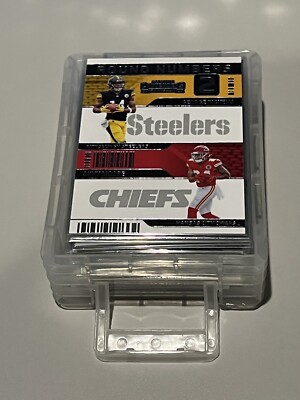 50 Card NFL Lot Rookies , Vets, Parallels, Inserts All Top Loaded