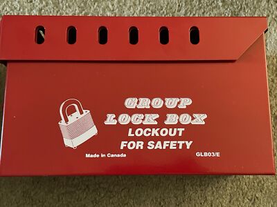 Honeywell Group Lock Key Box Lockout For Safety (New Old Stock)