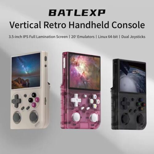 G350 3.5 Inch IPS Screen Linux System Portable Retro Handheld Video Game Console