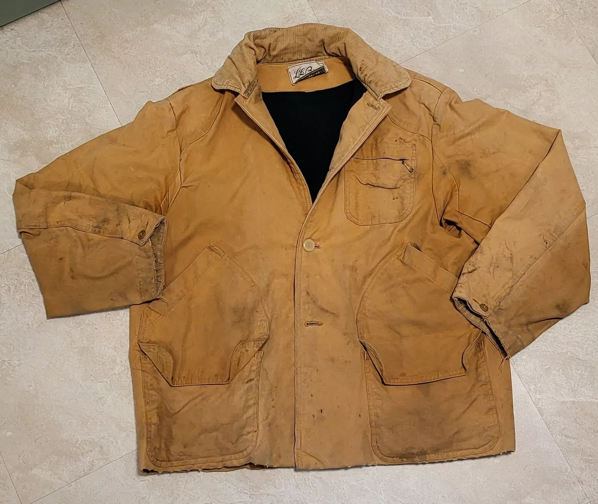 Flannel lined barn clearance jacket