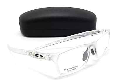 Oakley Hex Jector OX8032-0955 Matte Clear Hexagonal Unisex