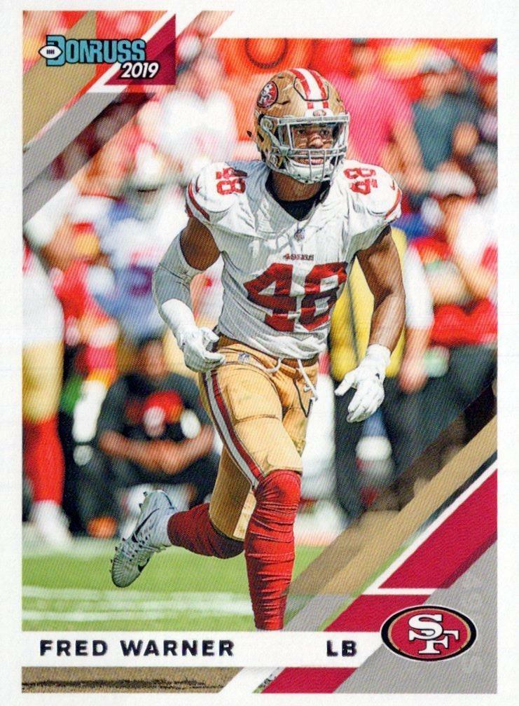2019 Donruss #223 Fred Warner San Francisco 49ers