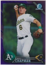 Bowman Matt Chapman Baseball Trading Cards & Accessories for sale