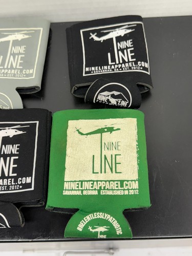 Grupo de 6 Aisladores de Bebidas Nine Line Apparel Don’t Tread On Me Flag Koozies - Imagen 2 de 7