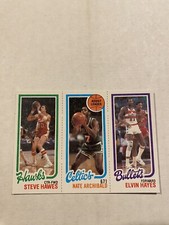 Nate Archibald James Edwards Elvin Hayes Assist Leader  1980-81 Topps
