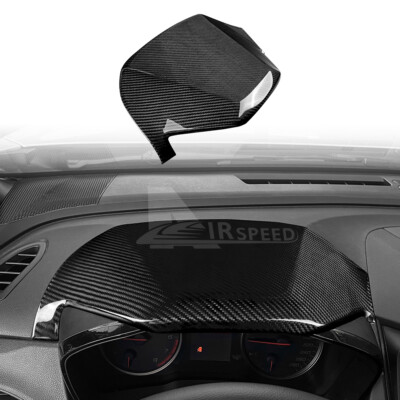REAL HARD Carbon Fiber Black Speed Indicator Cover For Subaru Crosstrek 23-2024