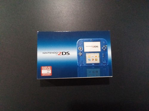 Nintendo 2DS - Crystal Blue Console Box with Inserts Only - Picture 2 of 7