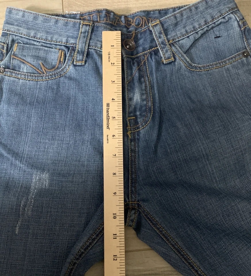 Billabong McFELLY Regular Fit Low Rise Unisex Denim Jeans Pants Size 28 - Image 3 of 4