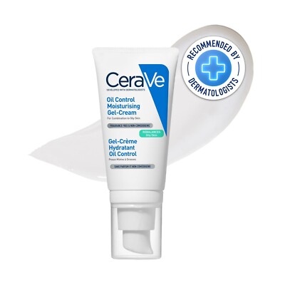 CeraVe Oil Control Gel Cream leichte Feuchtigkeitscreme ölabsorbierende Techn...