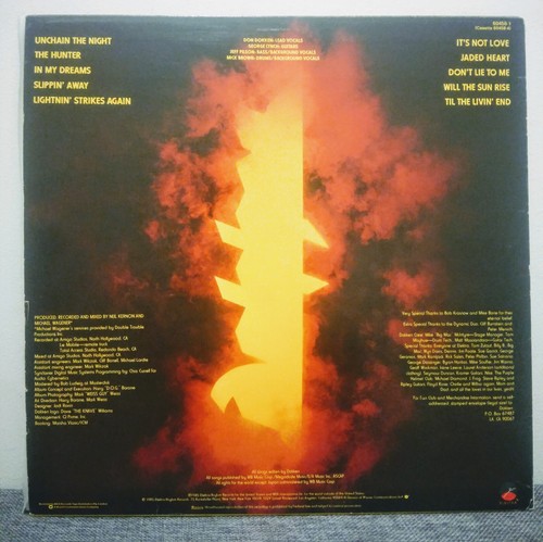 Dokken – Under Lock And Key 1985. SIGNED. Aust pressing. Fantastic condition - Picture 9 of 9