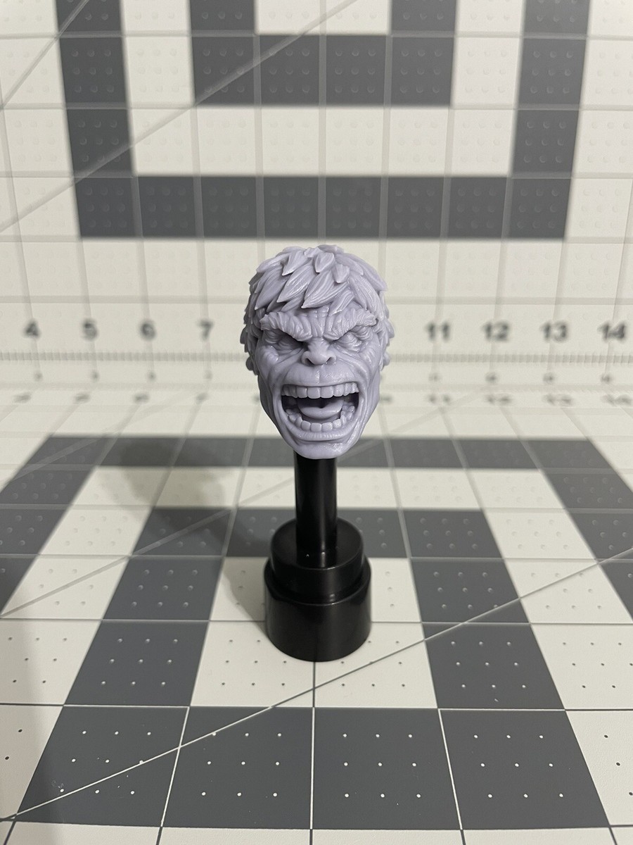 3D Printed - 1/12 Classic Hulk Headsculpt 80th Anniversary Marvel