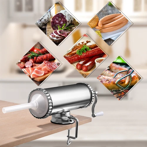 Wurstfüller Wurstmaschine Wurstfüllmaschine 3L Wurstspritze Wurstpresse DHL - Bild 11 von 15