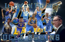 UCLA Bruins Lithograph print of Legends of the Game 2021 17 x 11