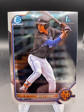 Willy Fanas - 1st Bowman - 2022 Bowman Chrome - NEW YORK METS