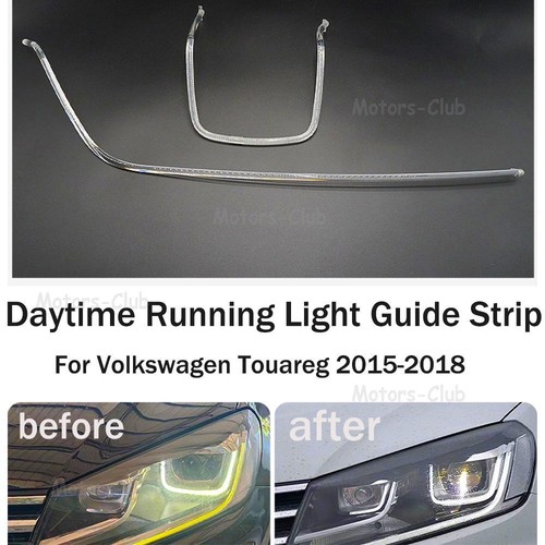 Juego LED faros delanteros guía para Volkswagen VW Touareg 2015-2018 nuevo - Imagen 11 de 18