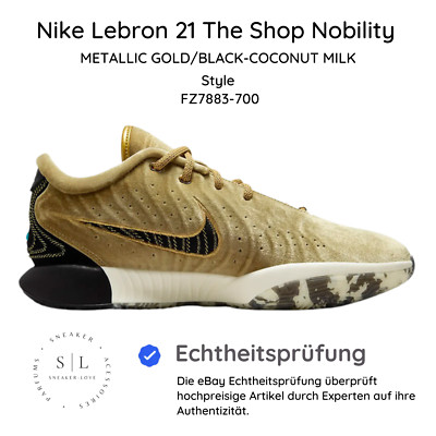 Nike LeBron XXI FZ7883-700 Gold Basketball Sneaker EU 47 - US 12,5 Rare 2024 NEU