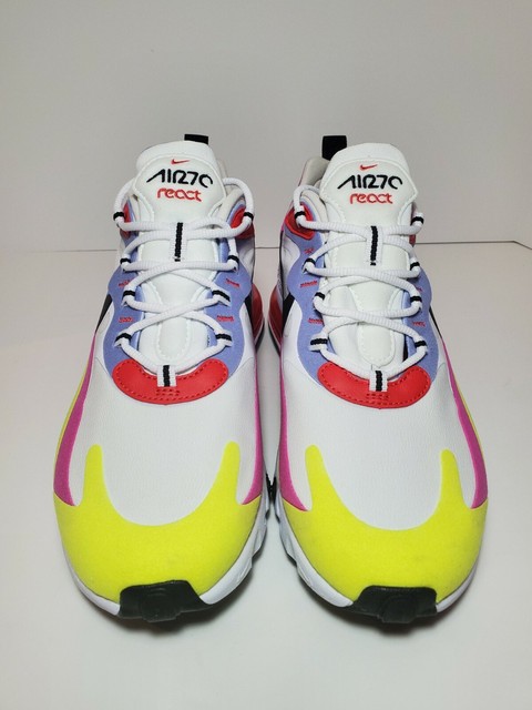 Nike Air Max 270 Womens Size 10 Black Cyber Pink Green White Authentic Shoes | eBay