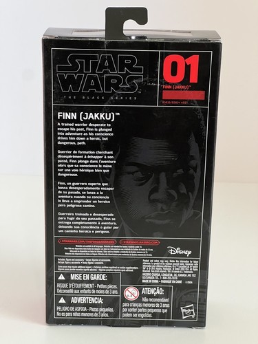 Star Wars The Black Series (2015) 01 Finn (Jakku) 6-inch 6" Action Figure NEW - Photo 4/6