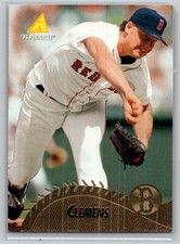 1995 Pinnacle Baseball #2 Roger Clemens - VG - Boston Red Sox