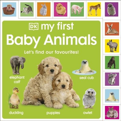 Mein erstes Tierbaby Lass uns unsere Favoriten finden von DK 9780241585207 Tafelbuch