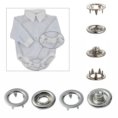 Druckknöpfe Knöpfe Druckknöpfe Druckknöpfe 9,5 mm 10 mm Nickel