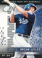 Brian Giles 2004 SPx  Upper Deck #6 Padres baseball card