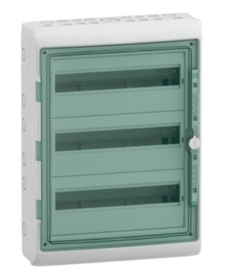 Schneider Electric 13986 Kaedra für modulares Gerät 3 x 18 Module brandneu