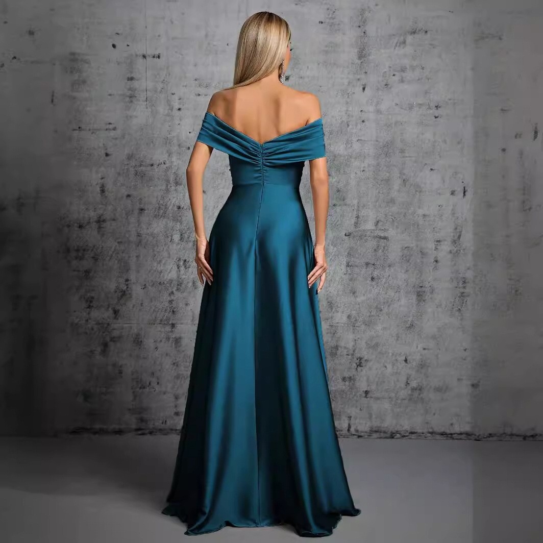 Cocktail Dress Size 4-12 for Women Evening Party Wedding Guest Off-the-Shoulder View 5