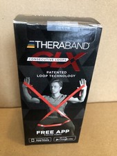 TheraBand CLX Consecutive Loops Resistance Band  Non Latex  Silver Level New