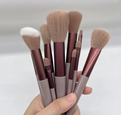 13 Teile Make up Pinsel Set Kosmetikpinsel Schminken Lidschatten Foundation Set