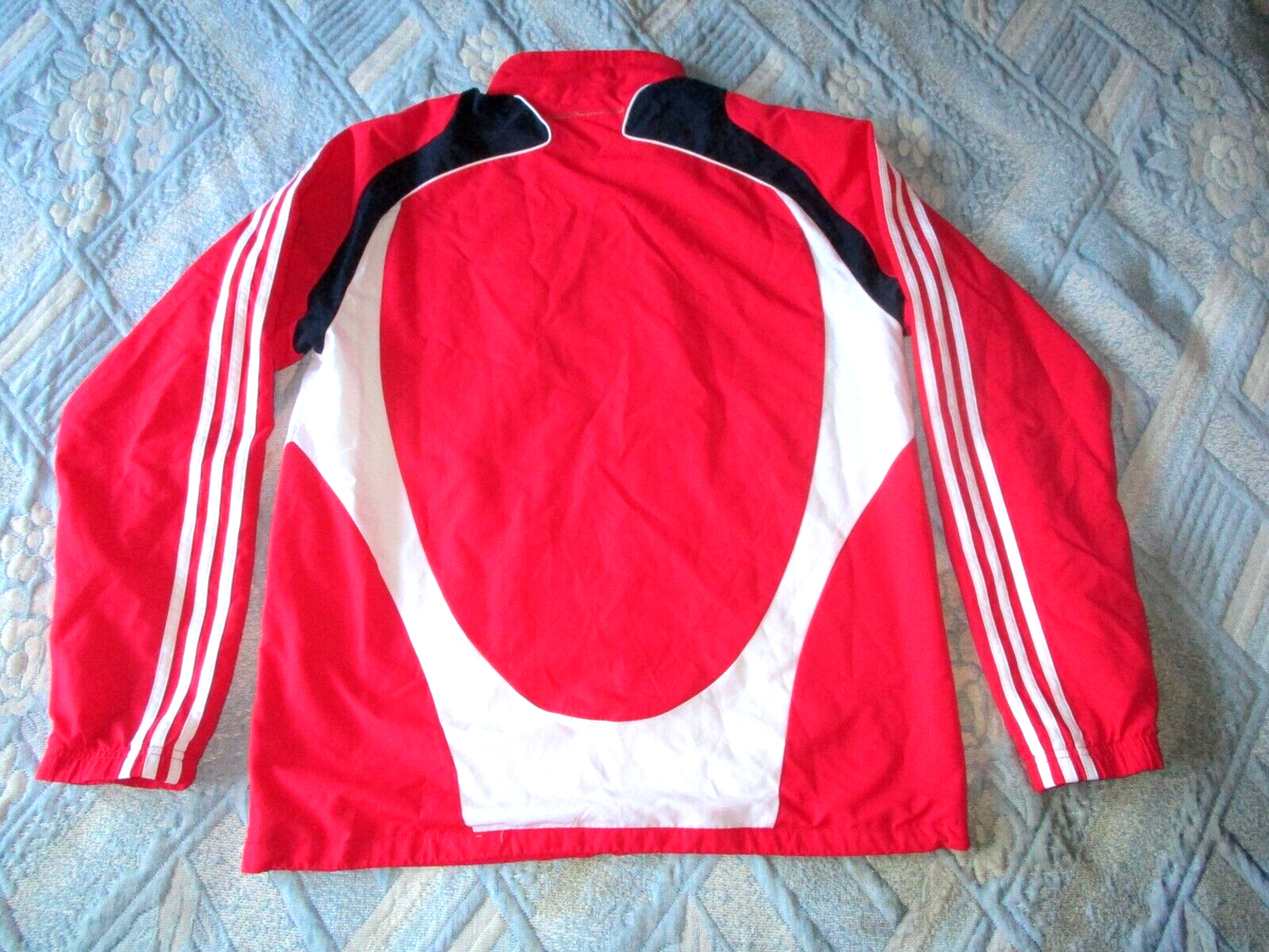 EQUIPE DE FRANCE 2007-2008 ADIDAS VESTE SURVETEMENT JACKET SHIRT no maillot