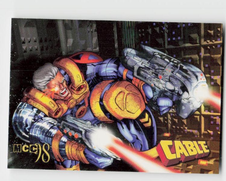 1998 Marvel Creators Collection #55 Cable