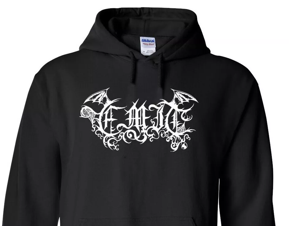 Emit Hoodie black metal