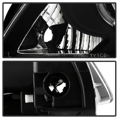 Spyder Signature LED Halo Black Projector Headlights Fits 2005-2007 Scion TC - Picture 10 of 12