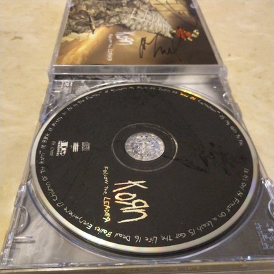SIGNED Korn - follow the leader cd autograph | eBay