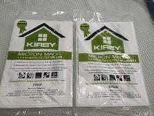 Lot of 2 KIRBY Micron Magic HEPA Filter Plus 2 Pack Vacuum Cleaner Bags 205814